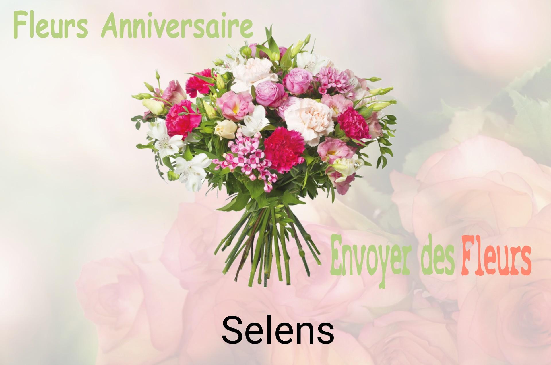 Bouquet de fleurs d’anniversaire livré à Selens